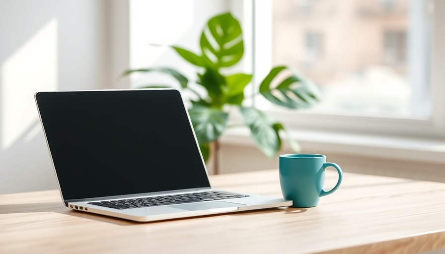 Cozy workspace with laptop and coffee for innovative blogging business ideas.