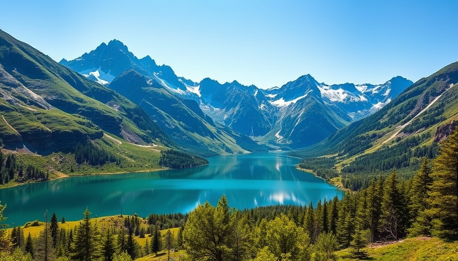 Tateyama Kurobe Alpine Route majestic landscape with mountains and lake