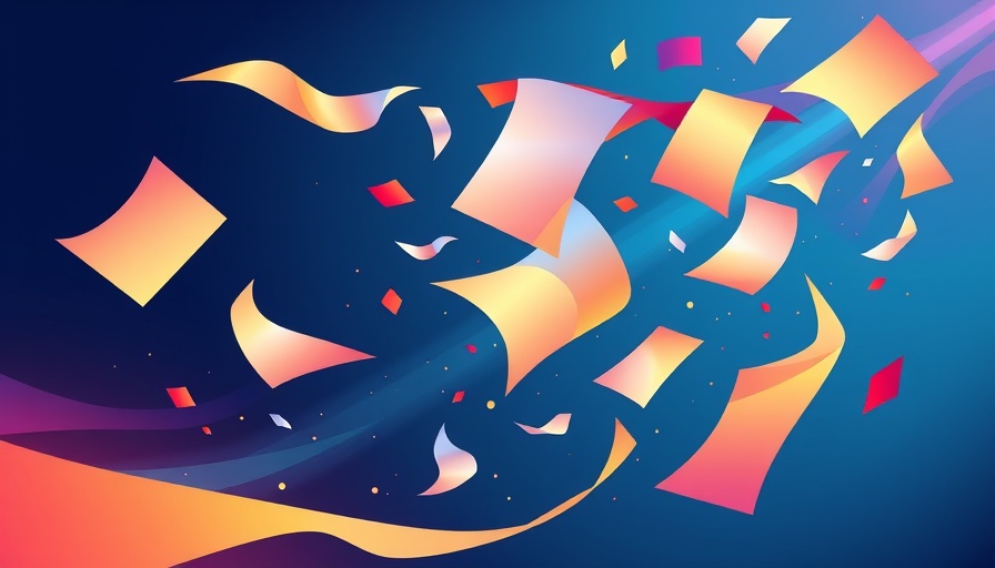 Swirling documents illustration for Keurig Return to Growth.