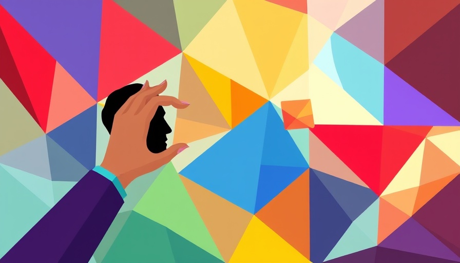 Abstract art of improving unstructured data quality for AI with shapes
