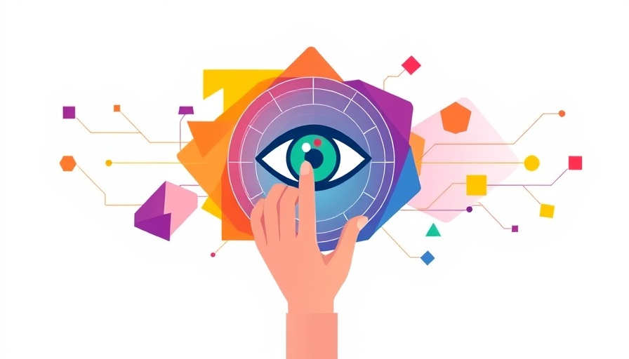 Colorful abstract illustration improving unstructured data quality.