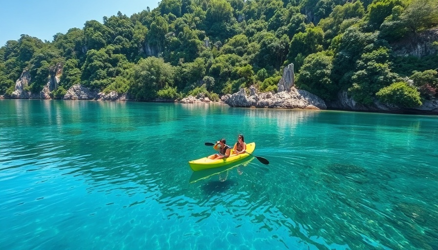Travel inspiration in the Ryukyu Islands: kayaking in a serene lagoon