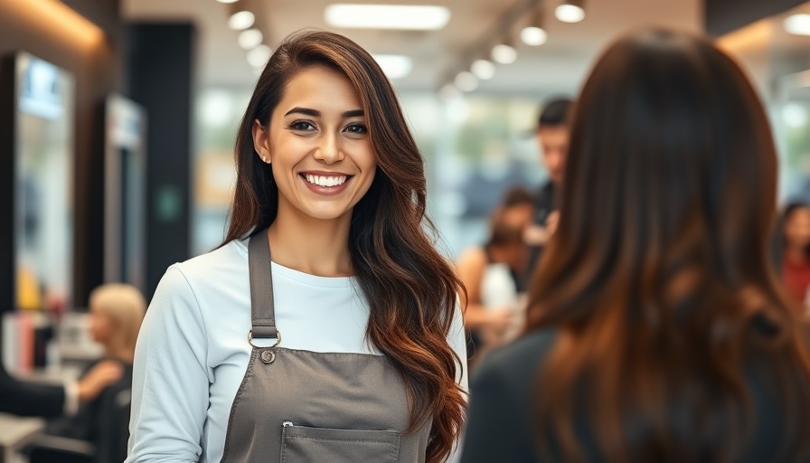 Confident salon owner smiling in a modern salon, how to start a hair salon