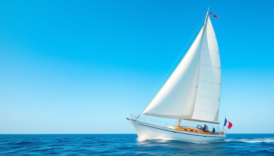 Sailboat symbolizing skills aspiring CEOs need.