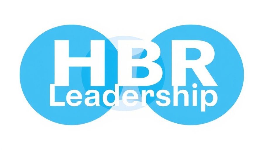 Minimalist HBR on Leadership graphic.