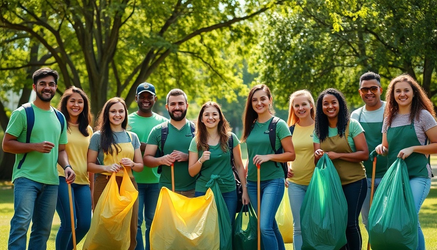 Volunteers cleaning park in Copenhagen, travel rewards