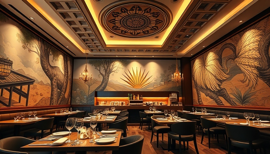 Elegant dining scene in one of the best restaurants in Istanbul, showcasing artistic decor.