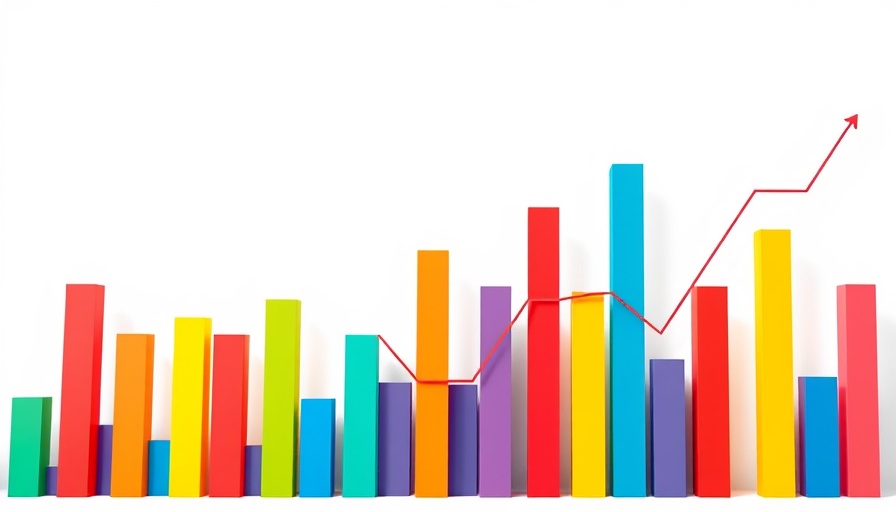 Vibrant abstract graphs in business strategy visualization.