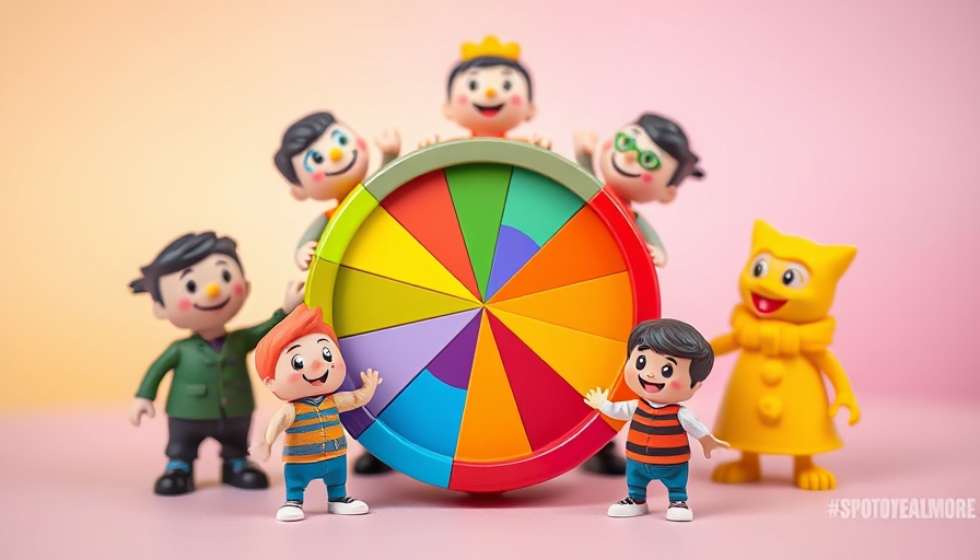 Pop Mart marketing strategies colorful toy design with cartoon figures.