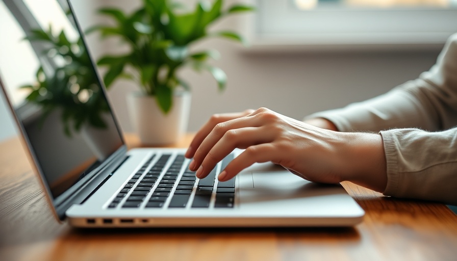 Person working on a laptop, representing types of self employment.