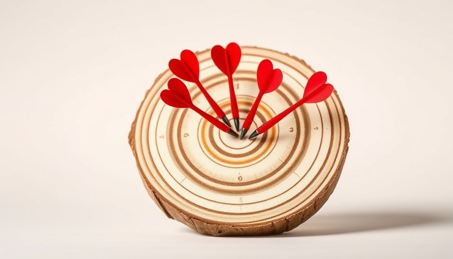 Accurate darts hitting a wooden target, symbolizing age inclusion in business.
