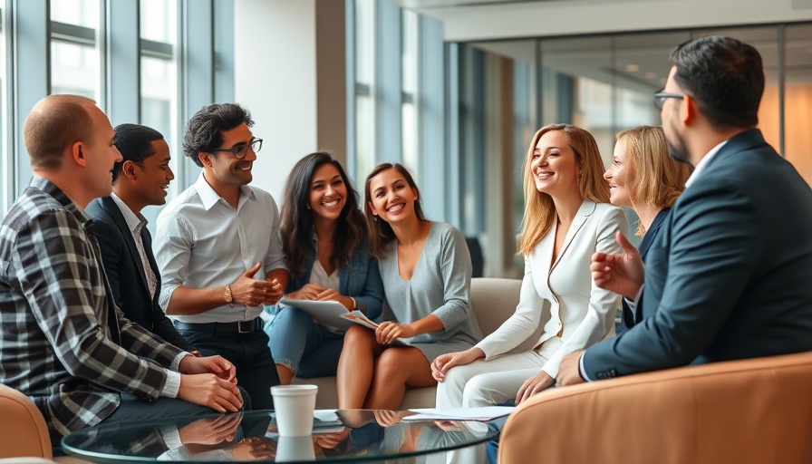 Collaborative meeting showing the importance of kindness in business culture.