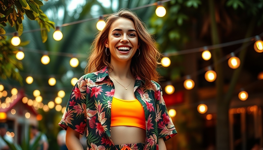 Afro-Latin Chill & Neo-Soul Sax Mix vibe with vibrant tropical fashion