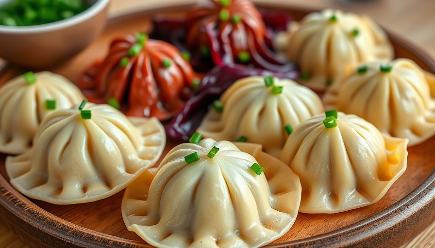 Colorful Estonian dumplings in Tallinn showcasing diverse cuisine.