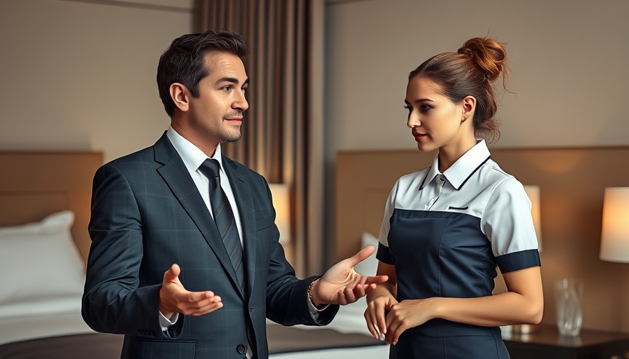 Hotel staff training session illustrating essential types of staff training.