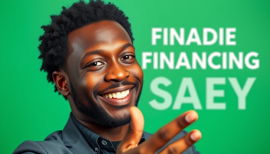 Professional man showcasing cross-border remittances service