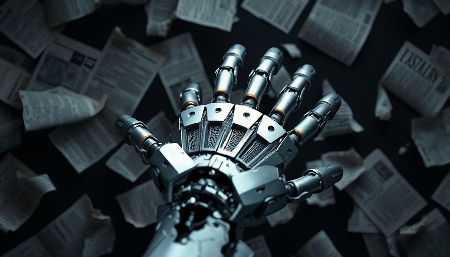 Futuristic robot hand symbolizing African startups innovation.