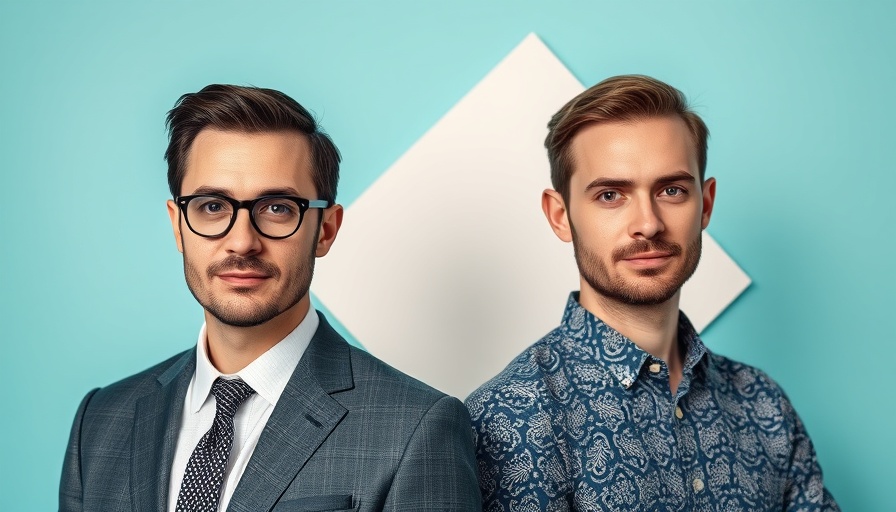 Portrait of two men symbolizing AI in Africa innovation