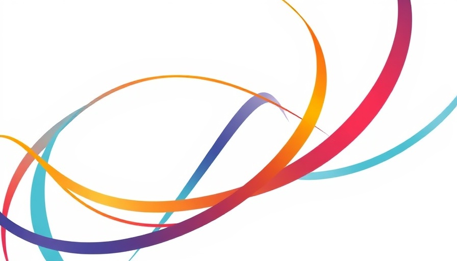 Abstract colorful lines symbolizing growth in Ghana World Bank economic partnership.