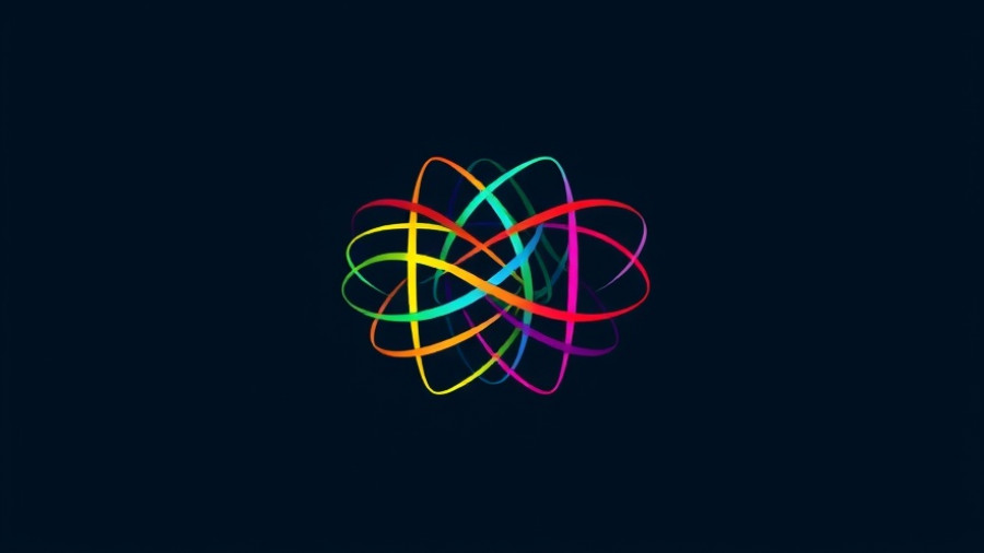 Abstract colorful logo with intersecting lines for Alphonce Omija move to Étoile Du Sahel
