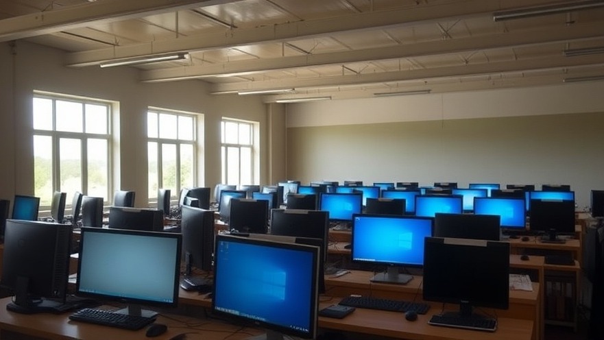 Modern computer lab in East Africa highlighting AI Africa Digital Opportunities.