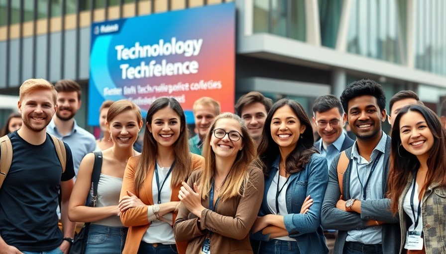 AI in Africa technology team at a conference.
