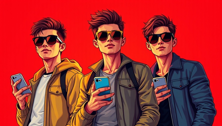 Gen Z embracing neobanking trends in Africa, vivid illustration.
