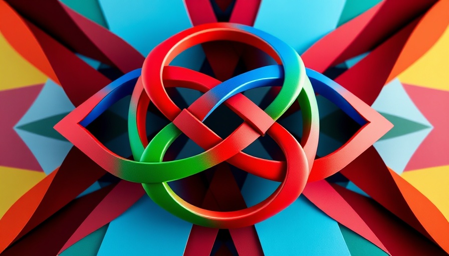 Abstract geometric design symbolizing Africa's stability and economic development.