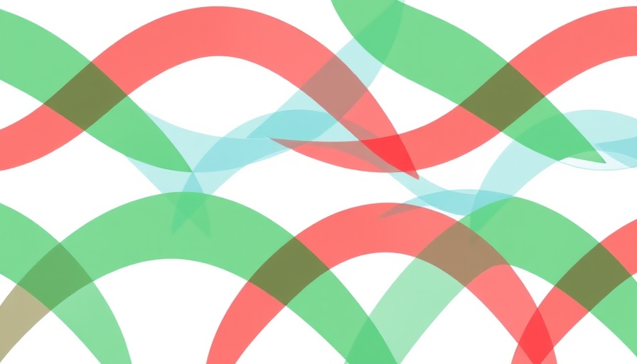 Abstract logo with colorful arcs, Gambia McCarthy Square takeover