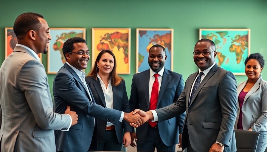 SME financing meeting in Africa with diverse professionals.