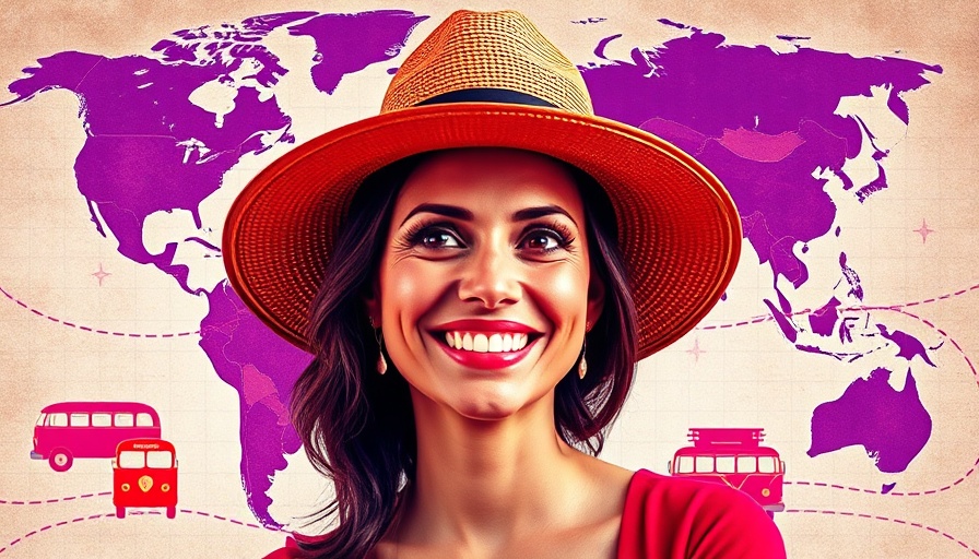 Collage representing UX research in Africa with a smiling woman and world map.