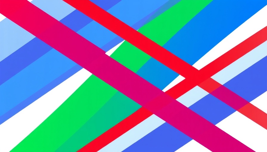 Abstract striped logo representing African economy news