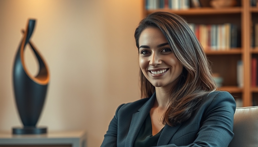 Professional woman in a business setting reflecting AI in Africa