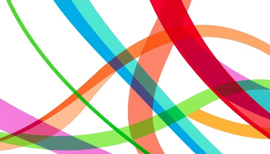 Abstract colorful pattern representing Africa breaking news