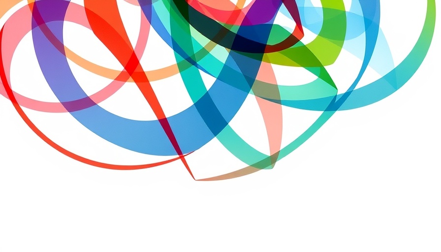 Colorful abstract pattern for I&M Bank Rwanda Nationwide Engagement Tour