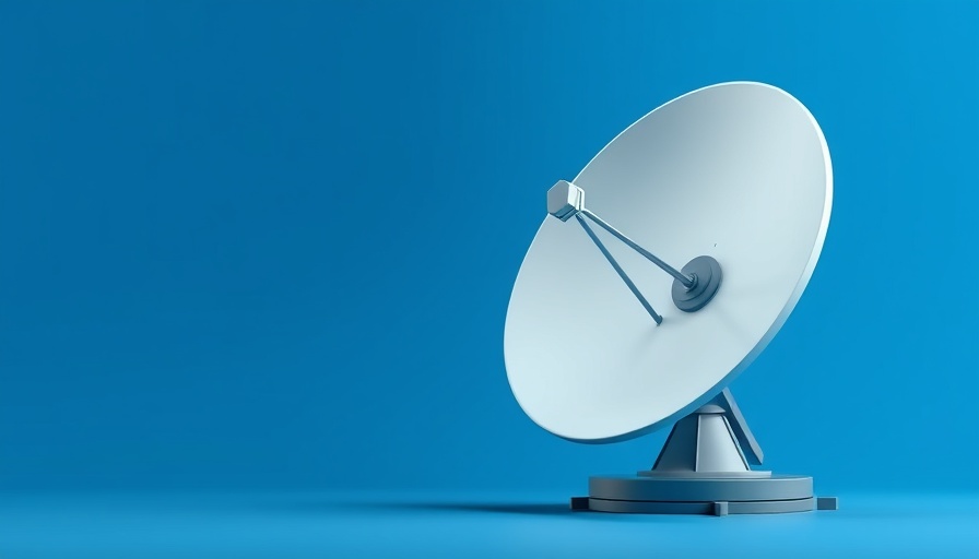 Kuiper competes with Starlink: modern satellite dish design.