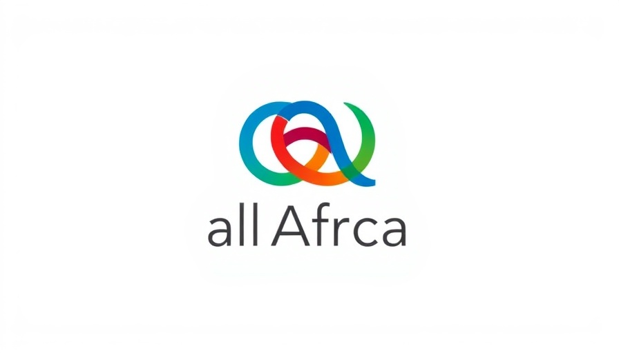 allAfrica logo with colorful design on white background.