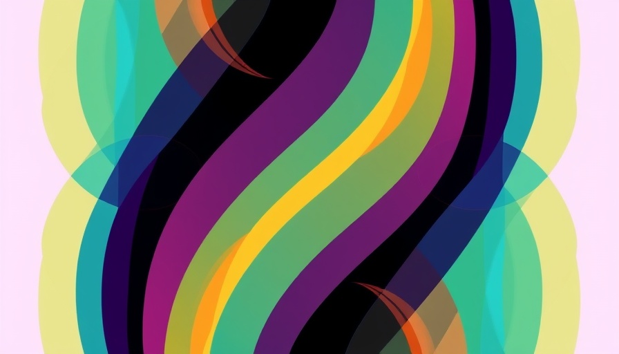 Abstract pattern with red, blue, and green curves, bed bug outbreak in Harare