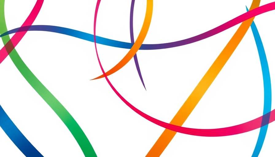 Abstract colorful pattern symbolizing Africa's economic potential