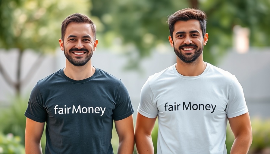 FairMoney revenue growth in fintech: Two men smiling confidently.