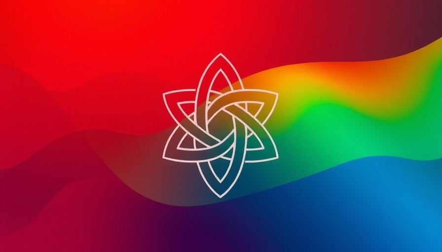 Abstract Africa United Response to US Tariffs logo with colorful lines