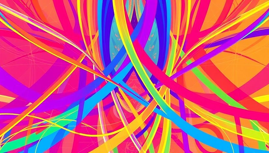 Colorful abstract design symbolizing Rwandan Athletes Success Abroad