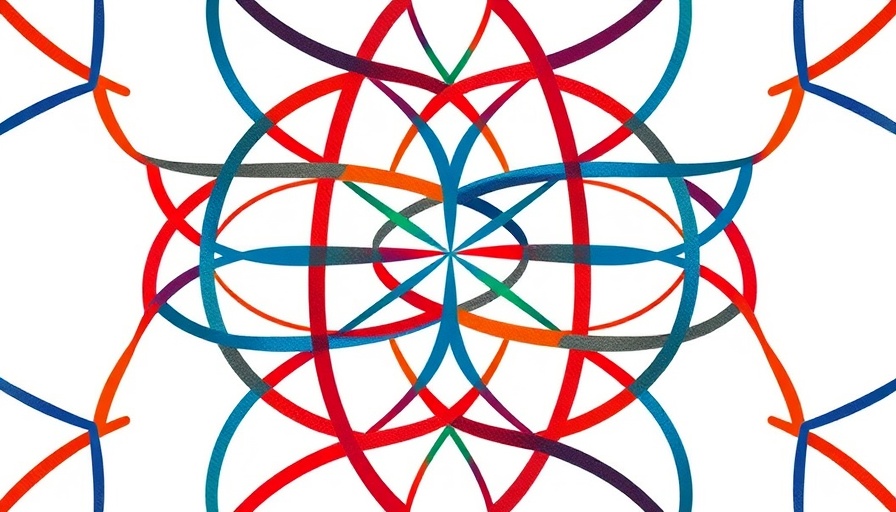 Colorful abstract design representing the Namibia Investment Opportunities Energy Conference.