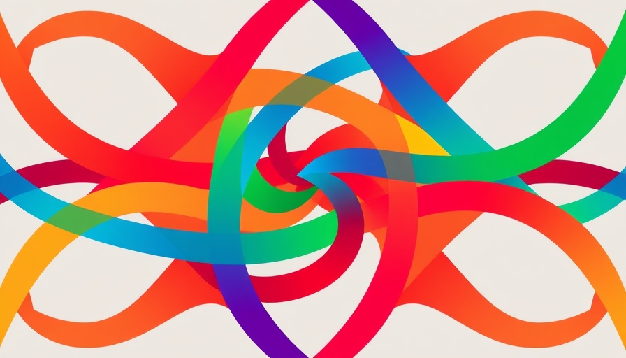 Interwoven lines symbolizing Washington Declaration principles for peace in DR Congo.