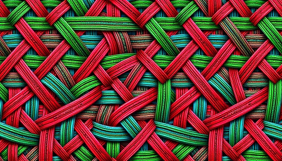 Abstract colorful pattern symbolizing Somalia Parliament Chaos.