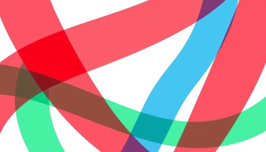 Colorful abstract lines vector design, symbolizing America's strategic interest in Africa's minerals.