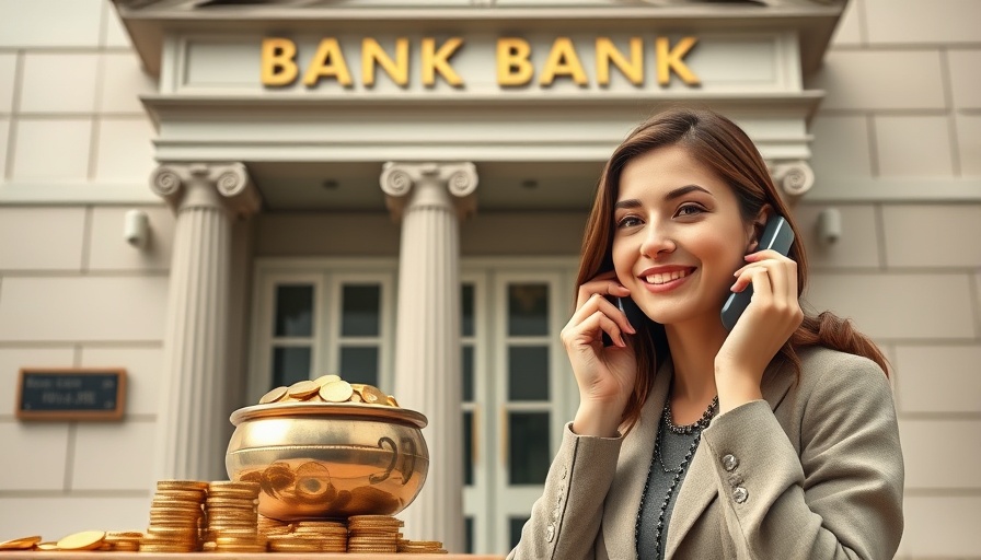 Nigerian banks system glitches illustrated with bank and smartphone.