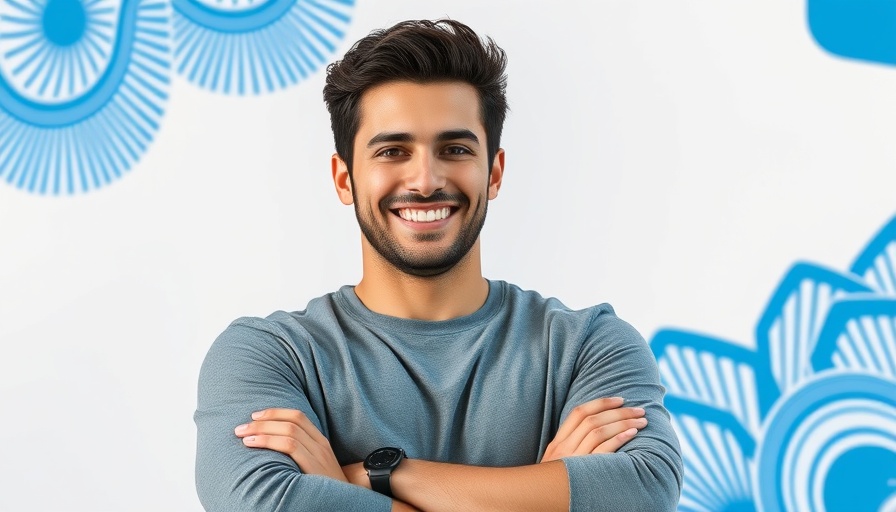 Friendly man representing AI in Africa innovation.