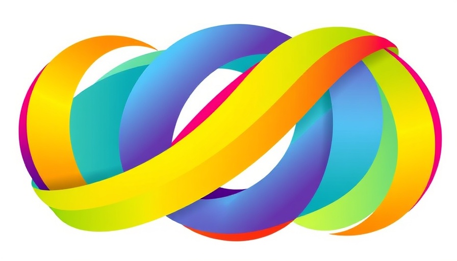 Colorful abstract logo with interwoven stripes, African Development Bank appointments