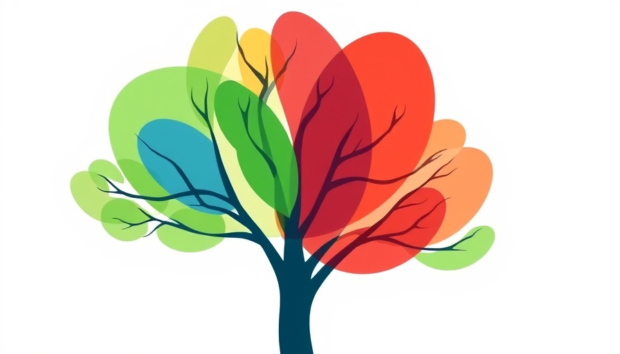 Colorful abstract logo resembling a tree for 'How to Make Money Grow on Trees'.